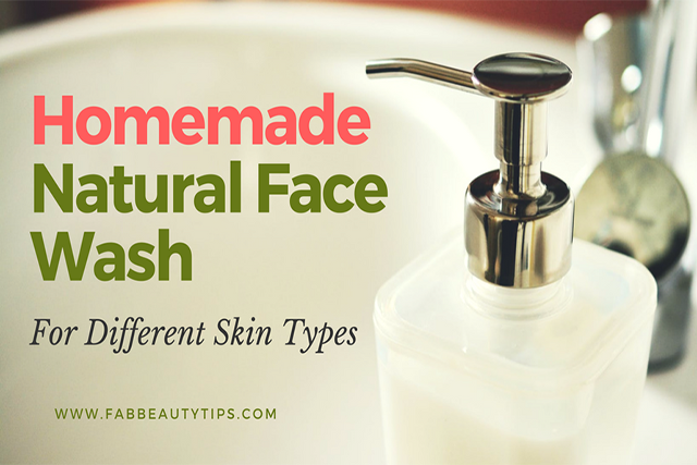 all natural face wash; best natural face wash; Homemade Face Washes; natural face wash 