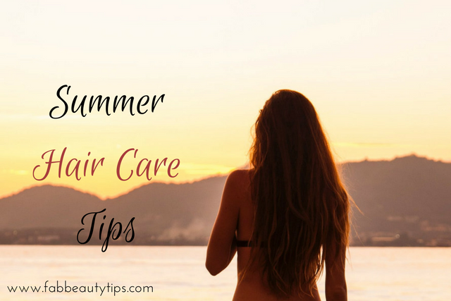 Summer hair care tips, Summer hair care tips