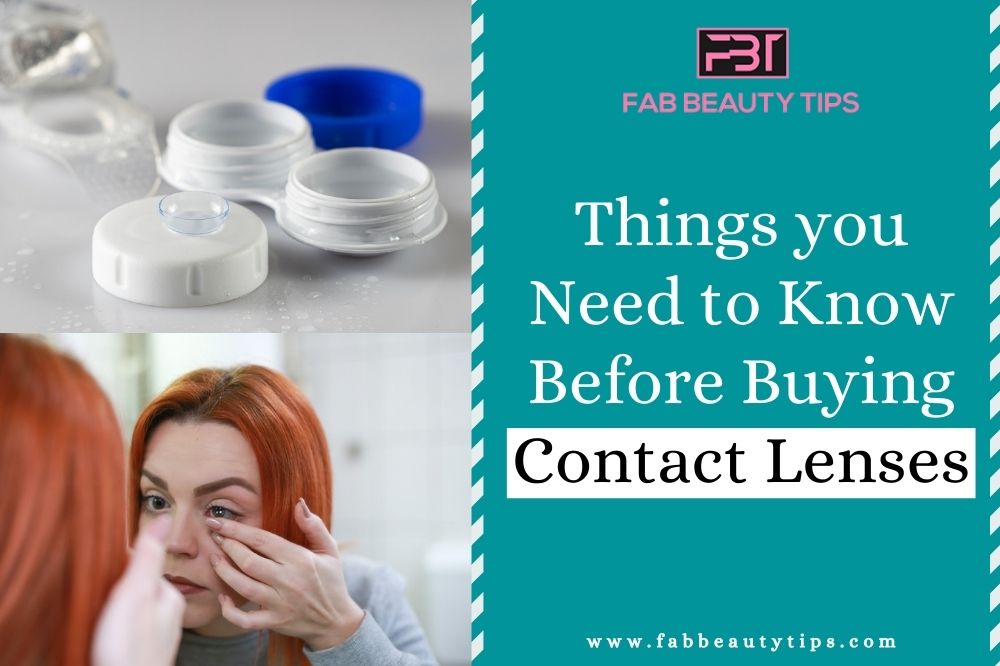 Buying Contact Lenses, Things you need to Know Before Buying Contact Lenses