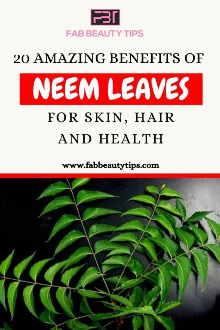 20 Amazing Benefits Of Neem For Skin, Hair & Health