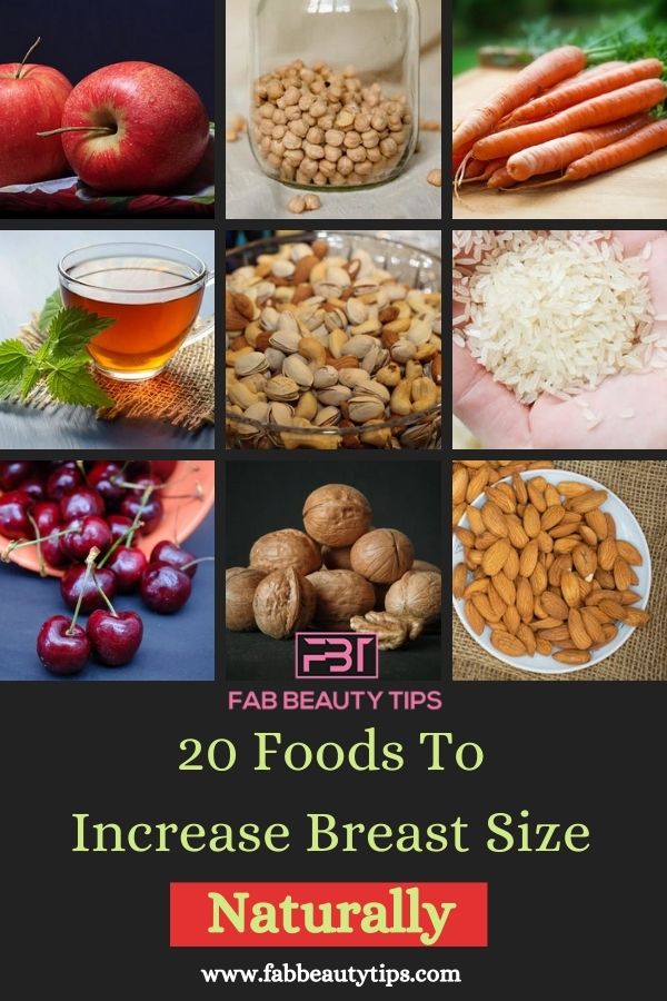 20 Foods To Increase Breast Size Naturally.