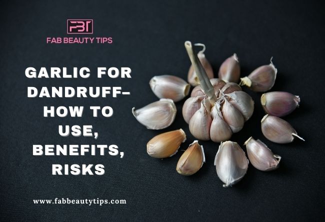 Garlic For Dandruff, garlic help control dandruff, 