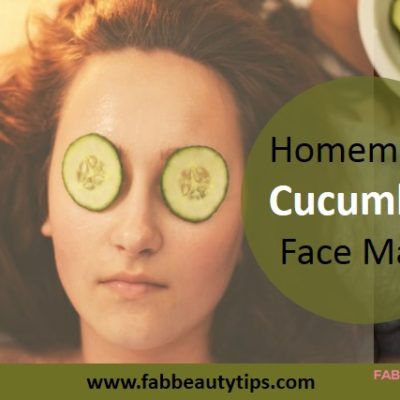 18 Homemade Cucumber Face Mask