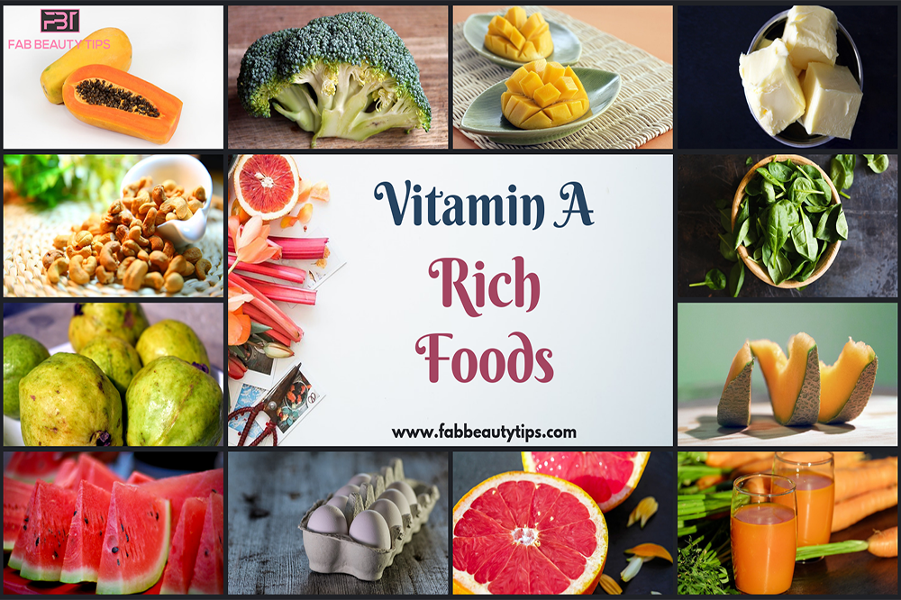 vitamin a foods for skin, vitamin a rich foods, vitamin a foods