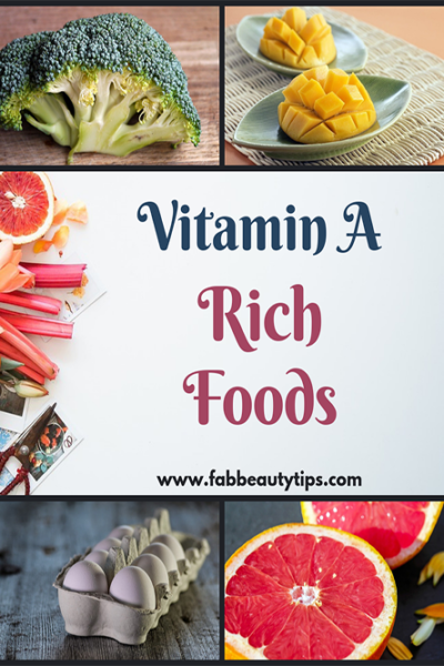 vitamin a foods for skin, vitamin a rich foods, vitamin a foods