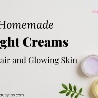 15 Homemade Night Creams for fair and glowing skin