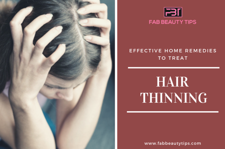 15 Effective Home Remedies To Treat Hair Thinning Fabbeautytips