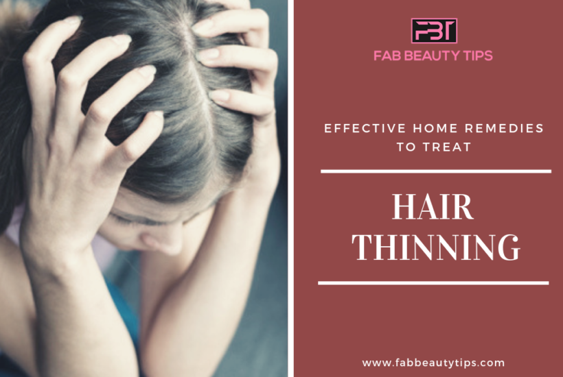Hair Thinning, home remedies to treat hair thinning, thinning hair, Treat Hair Thinning