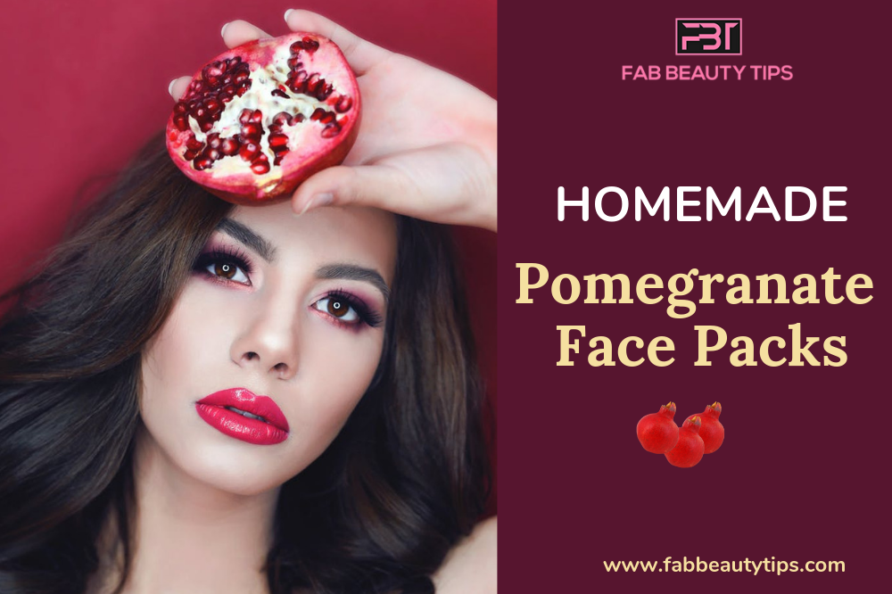 Homemade Pomegranate Face Packs, Pomegranate Face Packs