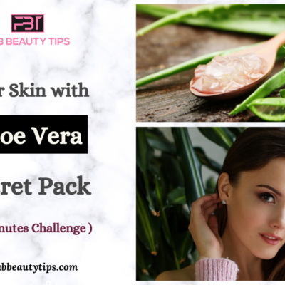 10 Minutes Challenge for Clear Skin with Aloe Vera Secret Pack
